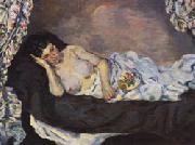 Armand Guillaumin Reclining Nude oil painting on canvas